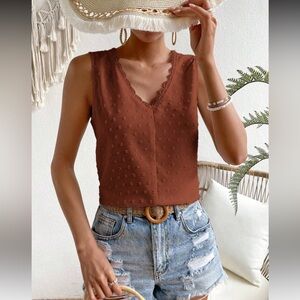 SHEIN || NWT Sleeveless Textured Tank (M)